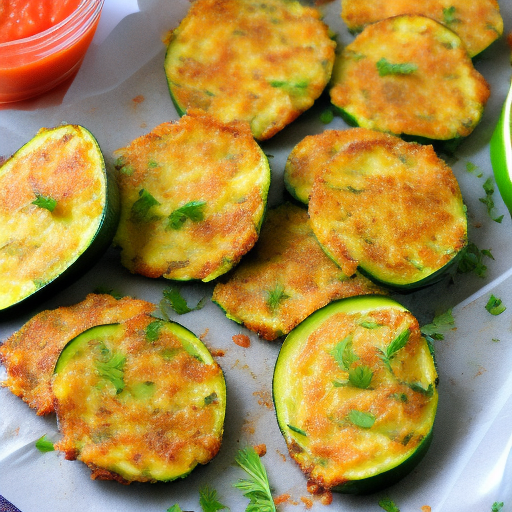 Baked Zucchini Fritters