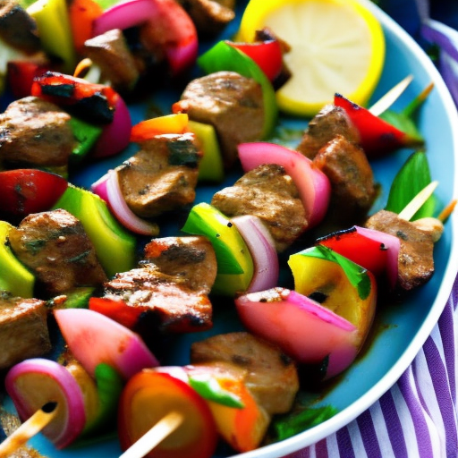 Bbq Greek Lamb Kabobs