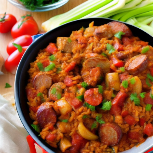 Bbq Louisiana Andouille Sausage Jambalaya