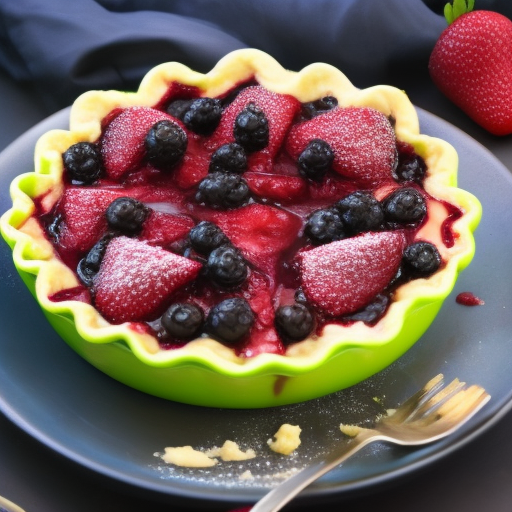 Berrylicious Pie: A Burst of Sweetness in Every Bite