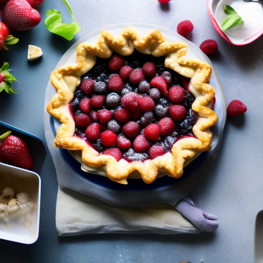 Berrylicious Pie: A Sweet and Tart Delight