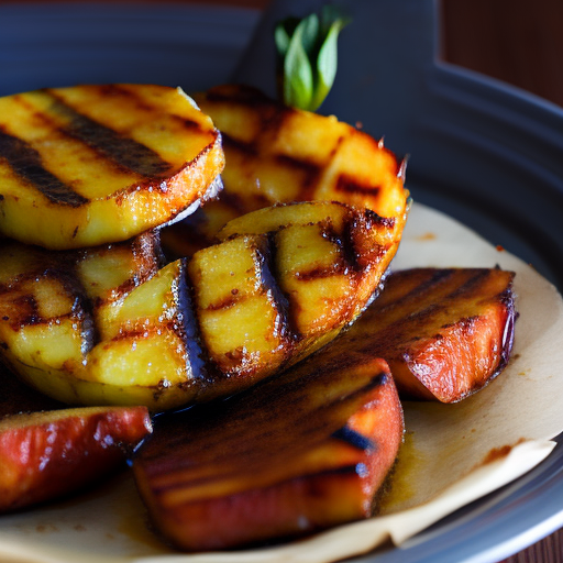 Brazilian Grilled Pineapple With Cinnamon Sugar