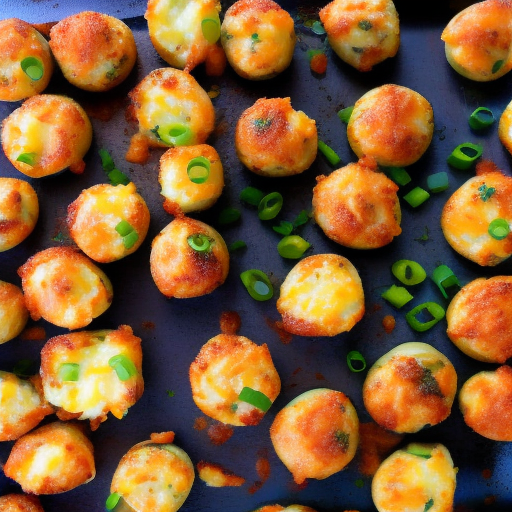 Cheesy Baked Potato Bites