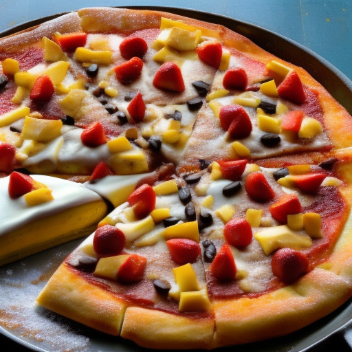 Colombian Natilla Dessert Pizza