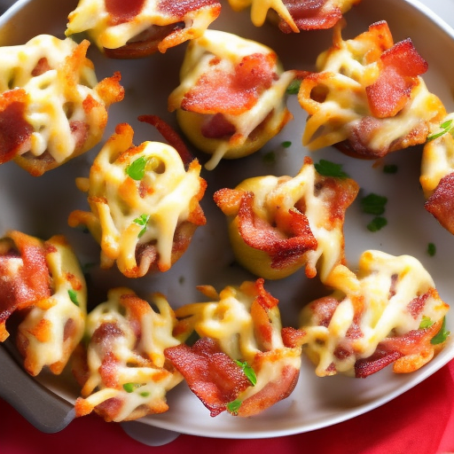 Crunchy Delight: Cheesy Bacon Bites