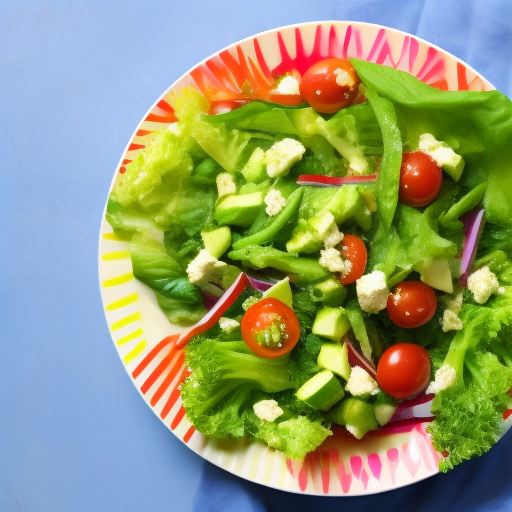 Garden Fresh Delight: A Vibrant Salad Recipe