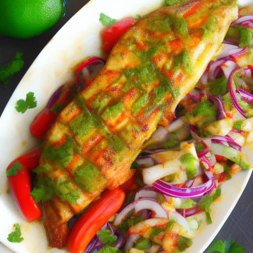 Jamaican Grilled Escovitch Fish