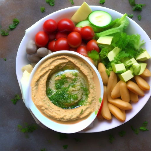 Mediterranean Hummus Plate