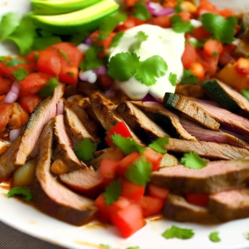 Mexican Grilled Carne Asada Fajitas