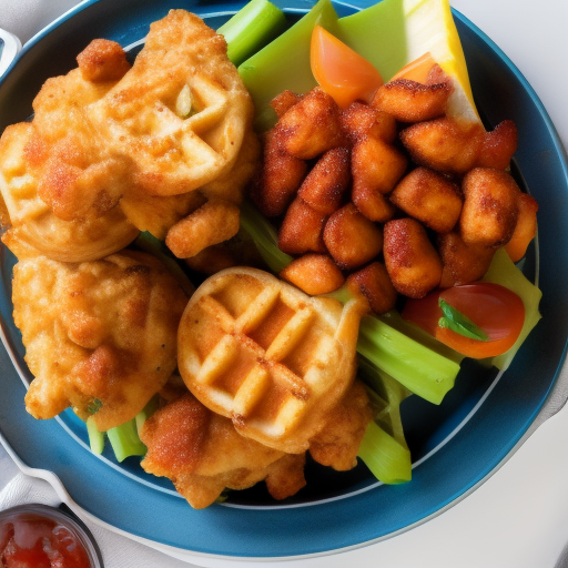 Mini Chicken and Waffles