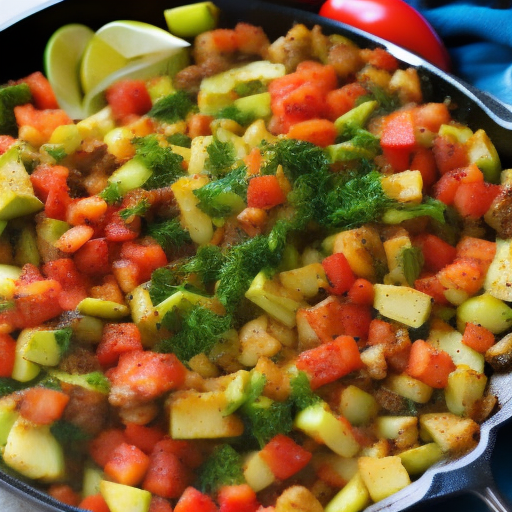 Morning Delight: Savory Breakfast Hash