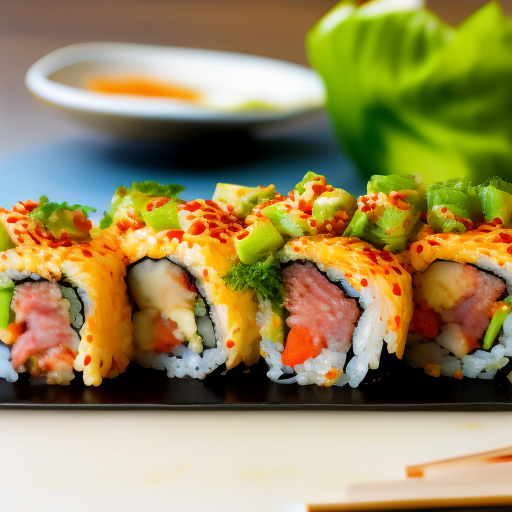 Oceanic Delight Sushi Roll