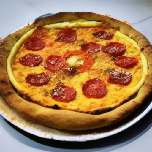 Palestinian Kanafeh Pizza