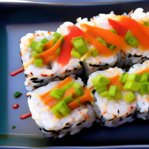 Rollin' in the Tuna: A Spicy Sushi Delight