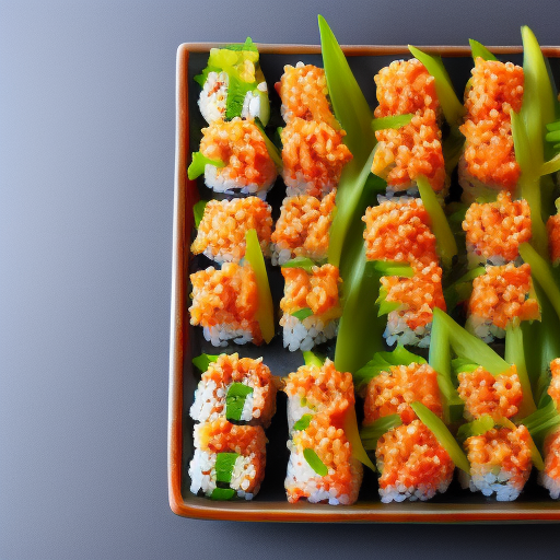 Rolling in Flavor: Spicy Tuna Sushi Roll