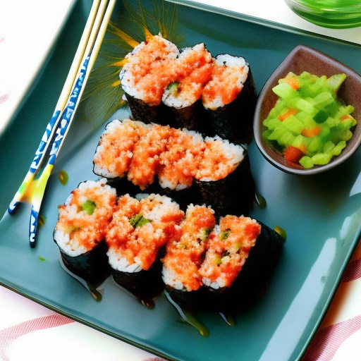 Rolling in Flavor: Spicy Tuna Sushi Roll Recipe