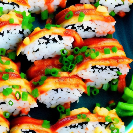 Rolling Waves of Deliciousness: A Spicy Tuna Sushi Recipe