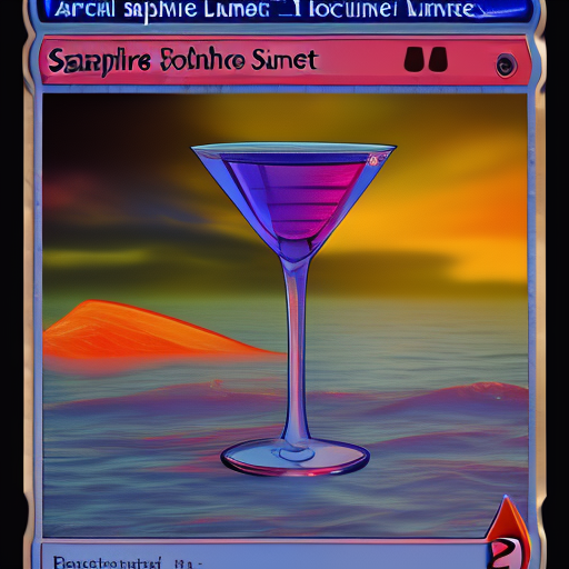 Sapphire Sunset