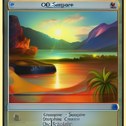 Sapphire Sunset