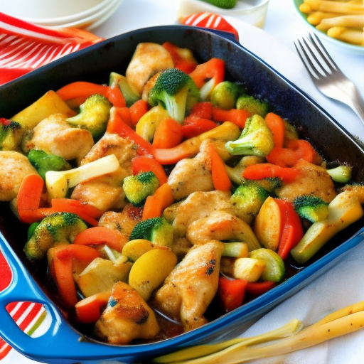 Savory Chicken and Vegetable Bake