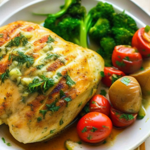 Savory Stuffed Chicken with Garlic Herb Butter