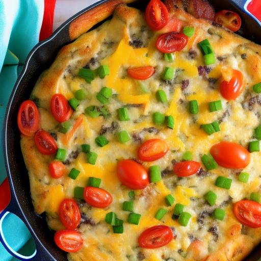 Savory Sunshine Brunch Bake