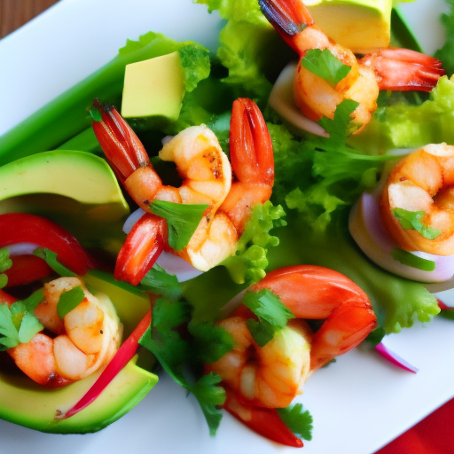 Spicy Shrimp and Avocado Salad Bites