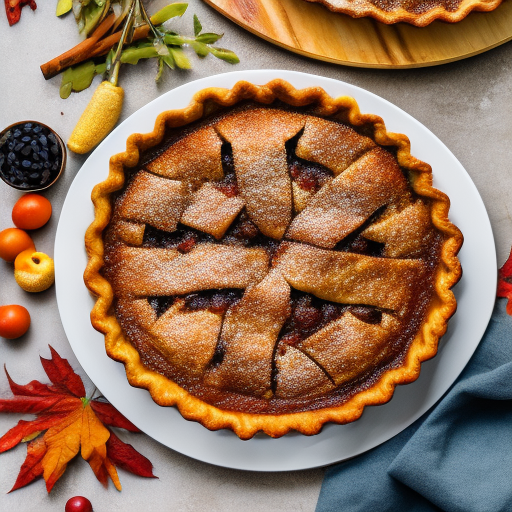 Sweet and Spiced Autumn Pie