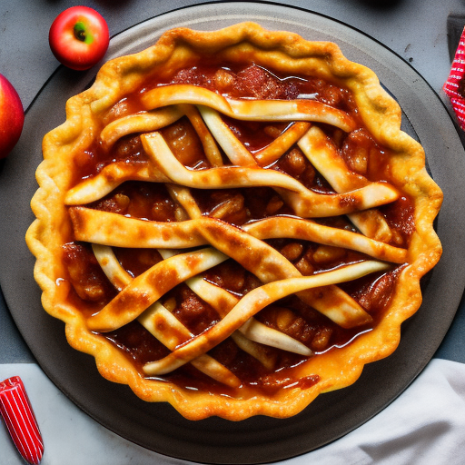 Sweet and Spicy Apple Pie