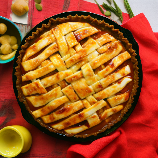 Sweet and Spicy Autumn Delight Pie