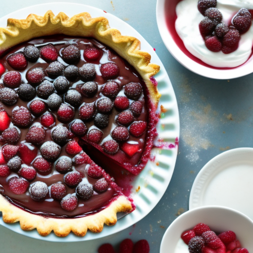 Sweet and Tangy Berry Bliss Pie