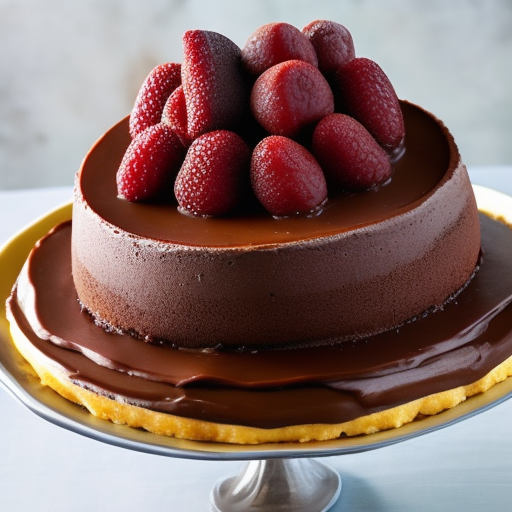 Sweet Delight: Decadent Chocolate Truffle Cake