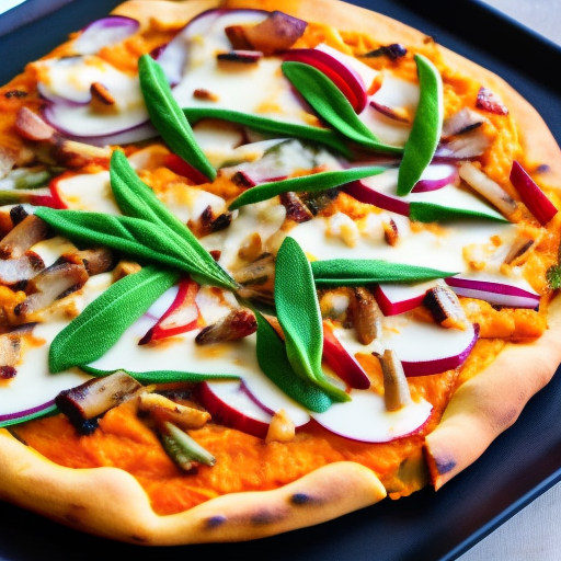 Sweet Potato And Sage Pizza