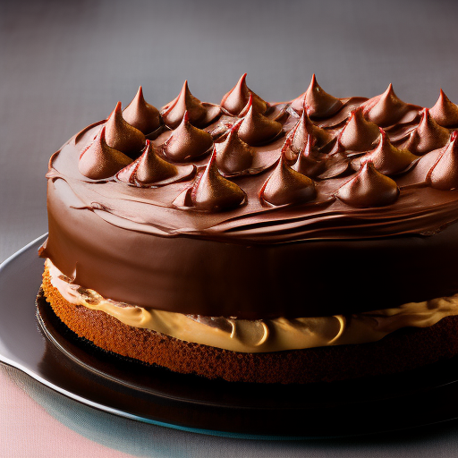 Sweet Temptation: Decadent Chocolate Truffle Cake