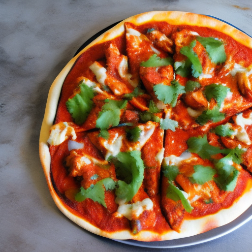 Tandoori Chicken Pizza