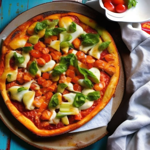 Venezuelan Quesillo Flan Pizza