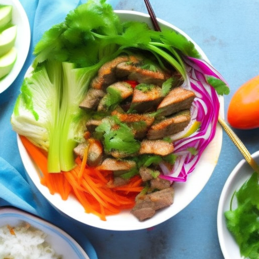 Vietnamese Grilled Lemongrass Beef Vermicelli Bowls