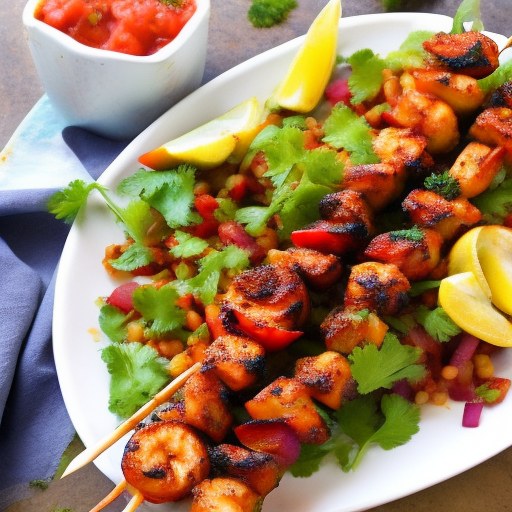 Bbq Moroccan Spiced Shrimp Skewers