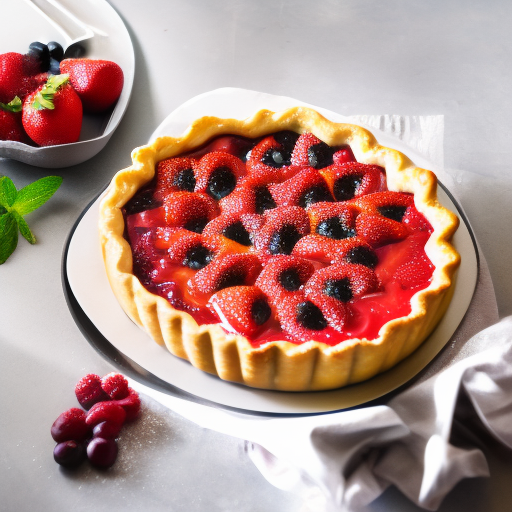 Berrylicious Pie: A Sweet and Tart Delight