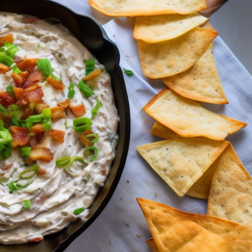 Caramelized Onion and Bacon Dip