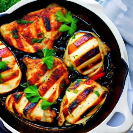 French Grilled Provenг§Al Chicken