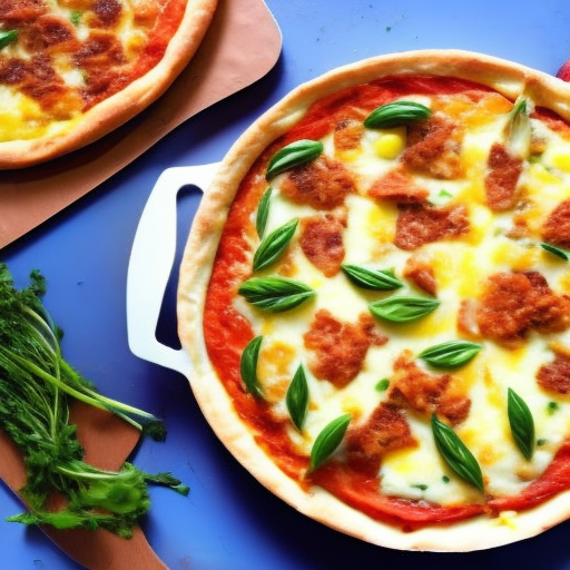 French Quiche Lorraine Pizza