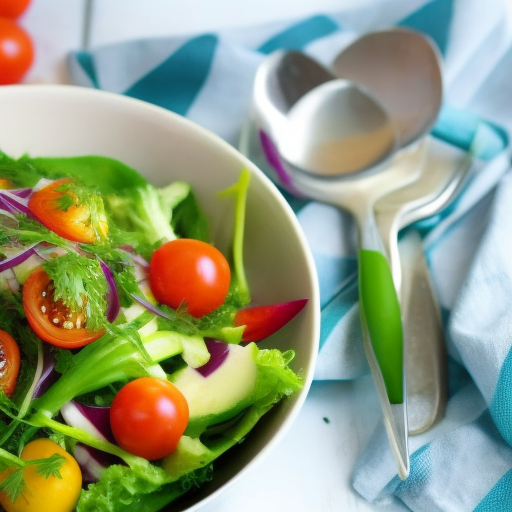 Garden Fresh Delight: A Vibrant Salad Recipe