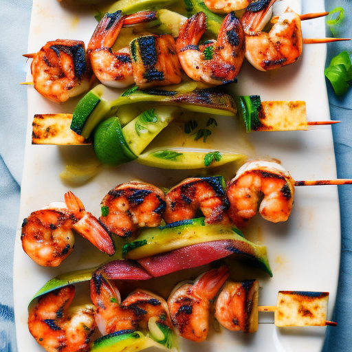 Grilled Shrimp Skewers