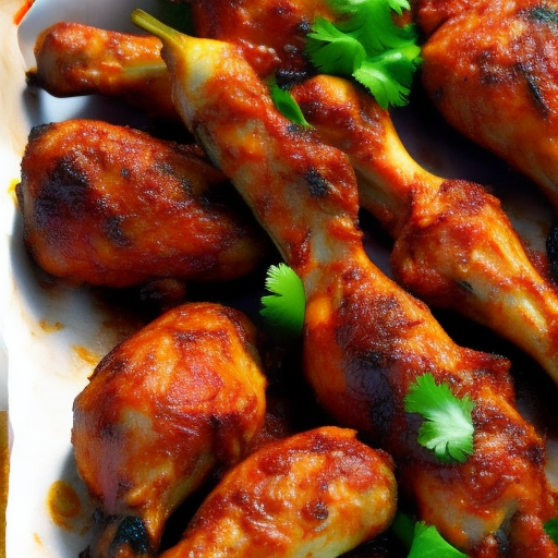 Jamaican Bbq Spicy Jerk Chicken Drumsticks