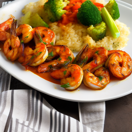 Louisiana Cajun Grilled Shrimp