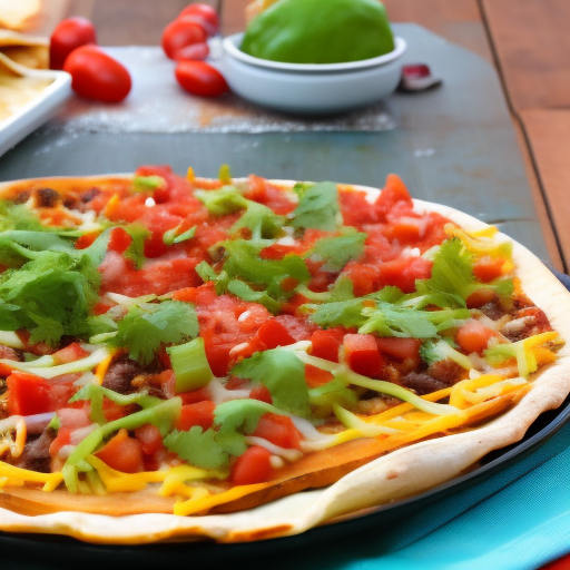 Mexican Taco Pizza