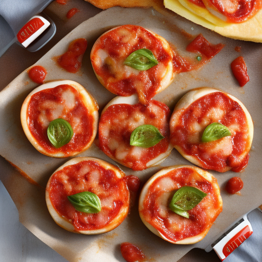 Mini Sausage and Pepperoni Pizzas