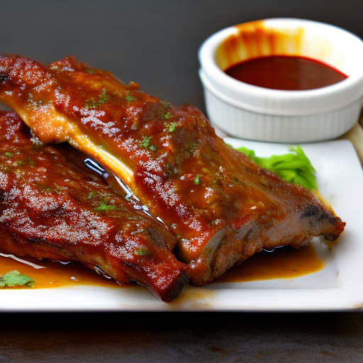 North Carolina Bbq Pork Ribs With Vinegar Sauce