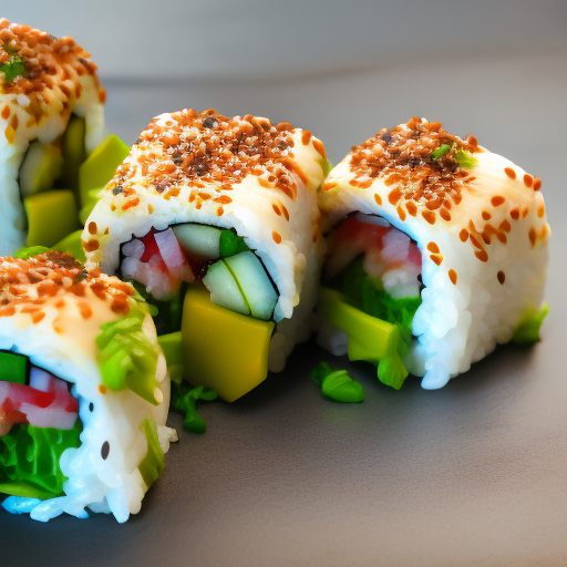 Oceanic Delight Sushi Roll